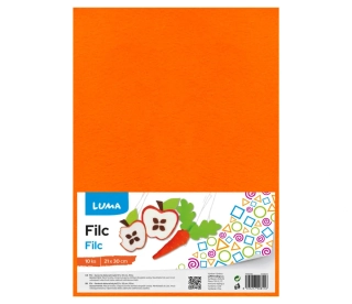 FILC A4 ORANŽOVÝ LUMA