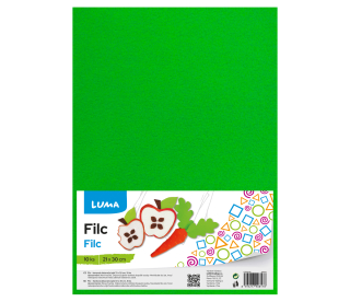 FILC A4 ZELENÝ LUMA