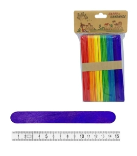 DŘÍVKA DEKORAČNÍ MAXI COLOR/ 50KS
