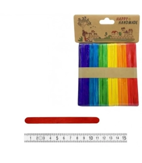 DŘÍVKA DEKORAČNÍ COLOR/ 50KS