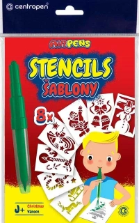 PAPÍROVÉ ŠABLONY BLOPENS VÁNOČNÍ 9996/J 