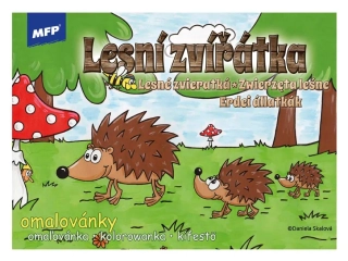 OMALOVÁNKY A5 MFP LESNÍ ZVÍŘATA