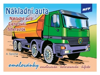 OMALOVÁNKY A5 MFP NÁKLADNÍ AUTA
