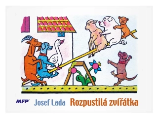OMALOVÁNKY A5 MFP LADA ROZPUSTILÁ ZVÍŘÁTKA