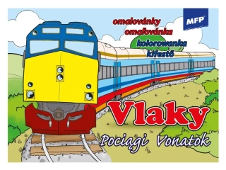 OMALOVÁNKY A5 MFP VLAKY