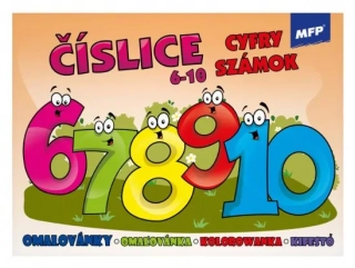 OMALOVÁNKY A5 MFP ČÍSLICE 6-10
