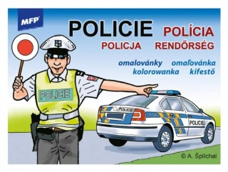 OMALOVÁNKY A5 MFP POLICIE