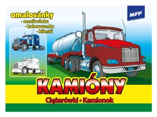 OMALOVÁNKY A5 MFP KAMIÓNY