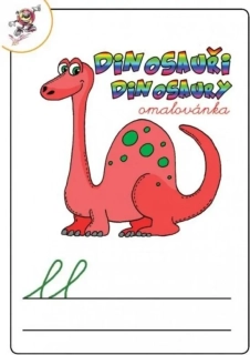 OMALOVÁNKY A5 DINOSAUŘI
