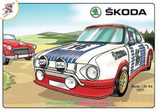 OMALOVÁNKY A5 ŠKODA