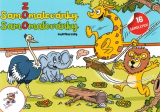 OMALOVÁNKY A5 LUX ZOO SE SAMOLEPKAMI