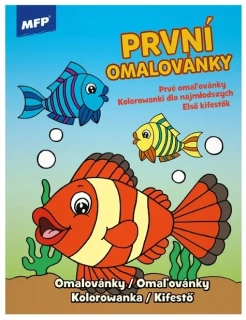 OMALOVÁNKY A4 PRVNÍ OMALOVÁNKY