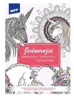 ANTISTRESOVÉ OMALOVÁNKY A4 JEDNOROŽCI 2