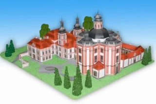 VYSTŘIHOVÁNKA POUTNÍ AREÁL MARIÁNSKÁ TÝNICE