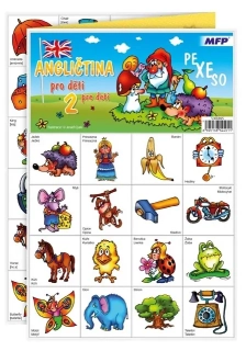 PEXESO A4 ANGLIČTINA PRO DĚTI 2