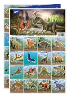 PEXESO A4 DINO