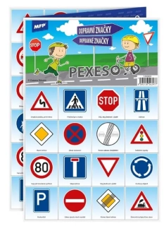 PEXESO A4 DOPRAVNÍ ZNAČKY