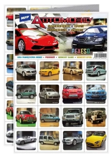 PEXESO A4 AUTOMOBILY