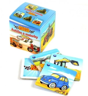 PEXESO BOX LUX AUTÍČKA A MOTORKY