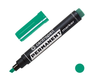 POPISOVAČ CENTROPEN 8576 ZKOSENÝ ZELENÝ