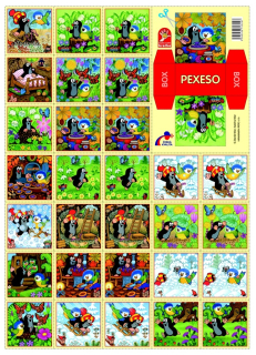 PEXESO A4 KRTEK
