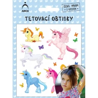 DĚTSKÉ TETOVÁNÍ JEDNOROŽCI