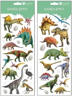 SAMOLEPKY 30x12 cm DINOSAUŘI