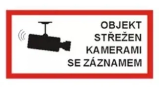 SAMOLEPKA OBJEKT STŘEŽEN KAMERAMI
