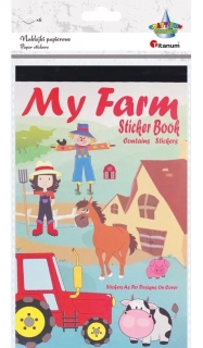 SAMOLEPKOVÁ KNÍŽKA MOJE FARMA