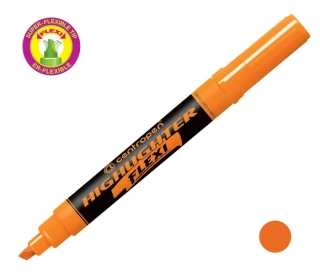 ZVÝRAZŇOVAČ CENTROPEN 8542 FLEXI, ORANŽOVÝ