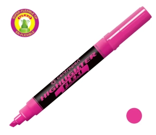 ZVÝRAZŇOVAČ CENTROPEN 8542 FLEXI, RŮŽOVÝ