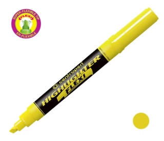 ZVÝRAZŇOVAČ CENTROPEN 8542 FLEXI, ŽLUTÝ