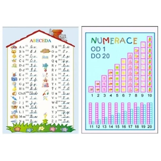 KARTIČKA NUMERACE A ABECEDA
