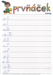 KARTIČKA A4 PRVŇÁČEK
