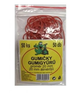 GUMIČKY 20 mm/50 ks