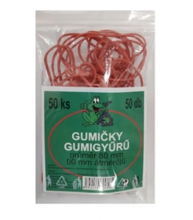 GUMIČKY 80 mm/50 ks