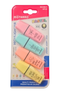 SADA MINI ZVÝRAZŇOVAČŮ PASTEL