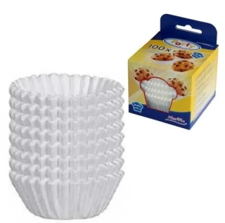 KOŠÍČKY CUKRÁŘSKÉ 50x27mm/100ks BÍLÉ