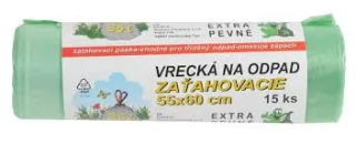 PYTLE NA ODPADKY 35l SE ZATAHOVÁNÍM MIX BAREV