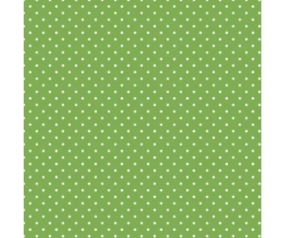 UBROUSKY DAISY L (20ks) WHITE DOTS ON GREEN 036802