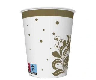 PAPÍROVÝ KEMLÍMEK 0,25l/8 ks ORNAMENT GOLD K054602