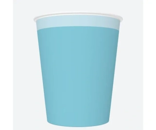 PAPÍROVÝ KEMLÍMEK 0,25l/8 ks LIGHT BLUE K002800