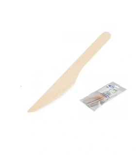 NŮŽ DŘEVĚNÝ 16,5cm/ 10ks /40058/