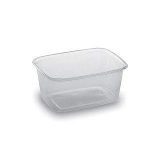 MISKA HRANATÁ PRŮHLEDNÁ PP 108 x 81 mm 250ml