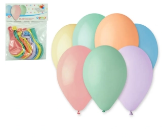 BALÓNKY 10ks PASTEL MIX