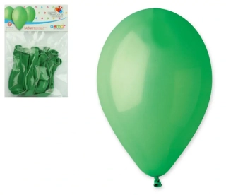 BALÓNKY 10ks OBYČ ZELENÉ