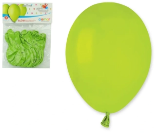 BALÓNKY 10ks OBYČ ZELENÉ SVĚTLE