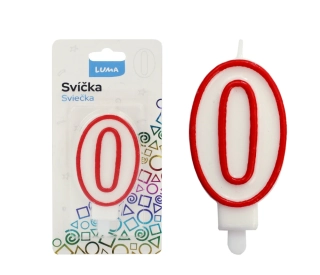Svíčka č. 0 LUMA 