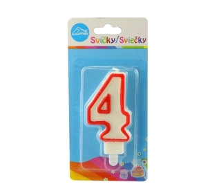 Svíčka č. 4 LUMA 