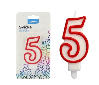 Svíčka č. 5 LUMA 